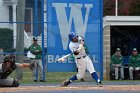 Baseball vs Babson  Wheaton College Baseball vs Babson College. - Photo By: KEITH NORDSTROM : Wheaton, baseball